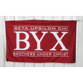 Flag Nylon Custom Screen Printed 2.5 x 4 feet 1 colors